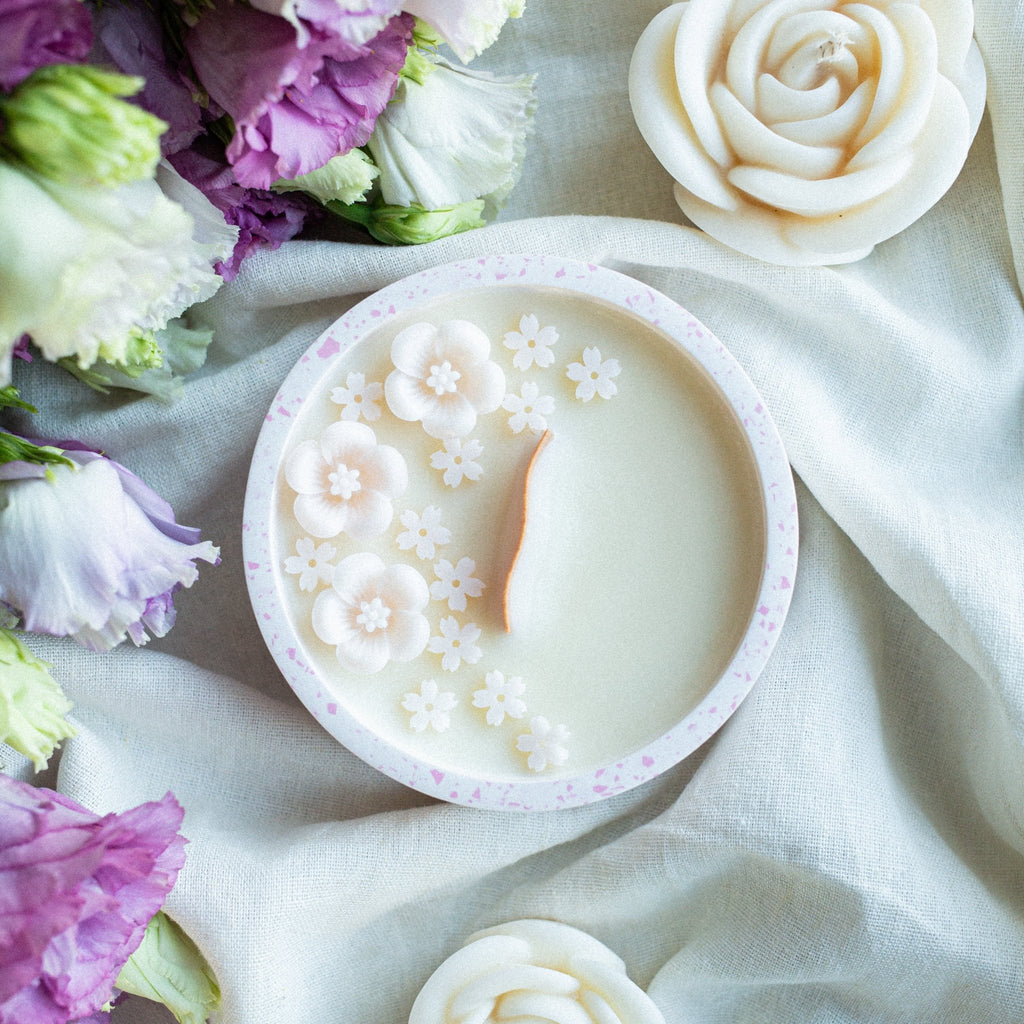Scented rapeseed wax candle MUSE - LILELE STUDIO