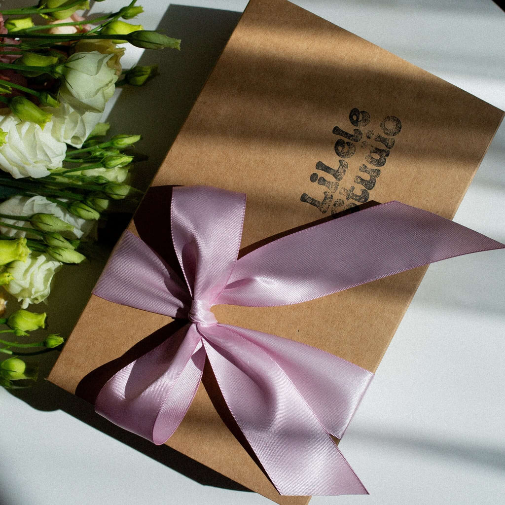 Scented soy wax bowl candle FLORA | in a gift box - LILELE STUDIO