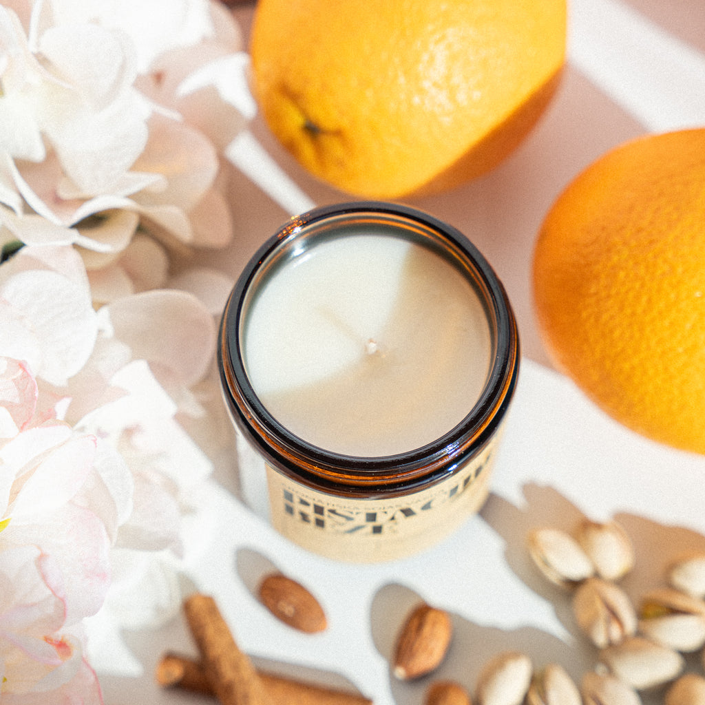 Lilele Studio aromātisko sveču kolekcija ar dabīgām smaržvielām bez ftalātiem